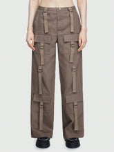 ROMWE Grunge Punk Ultra Low-Waist Women'S Cargo Pants